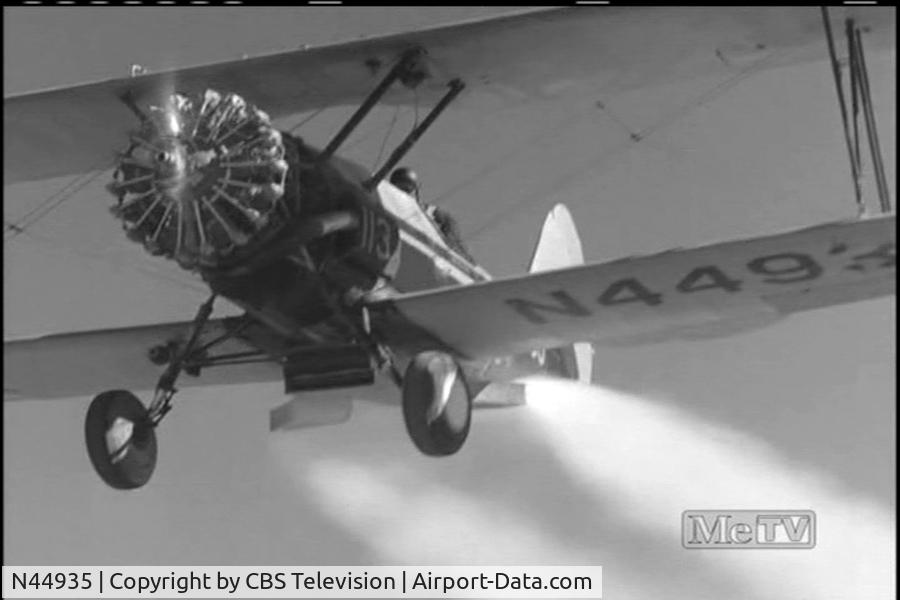 N44935, 1941 Naval Aircraft Factory N3N-3 C/N 3068, Flying footage of N44935 during Route 66 