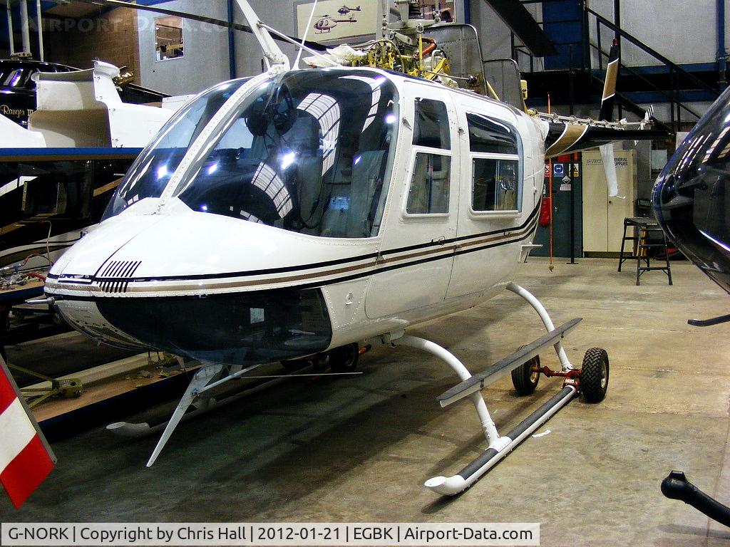 G-NORK, 1982 Bell 206B JetRanger III C/N 3615, privately owned