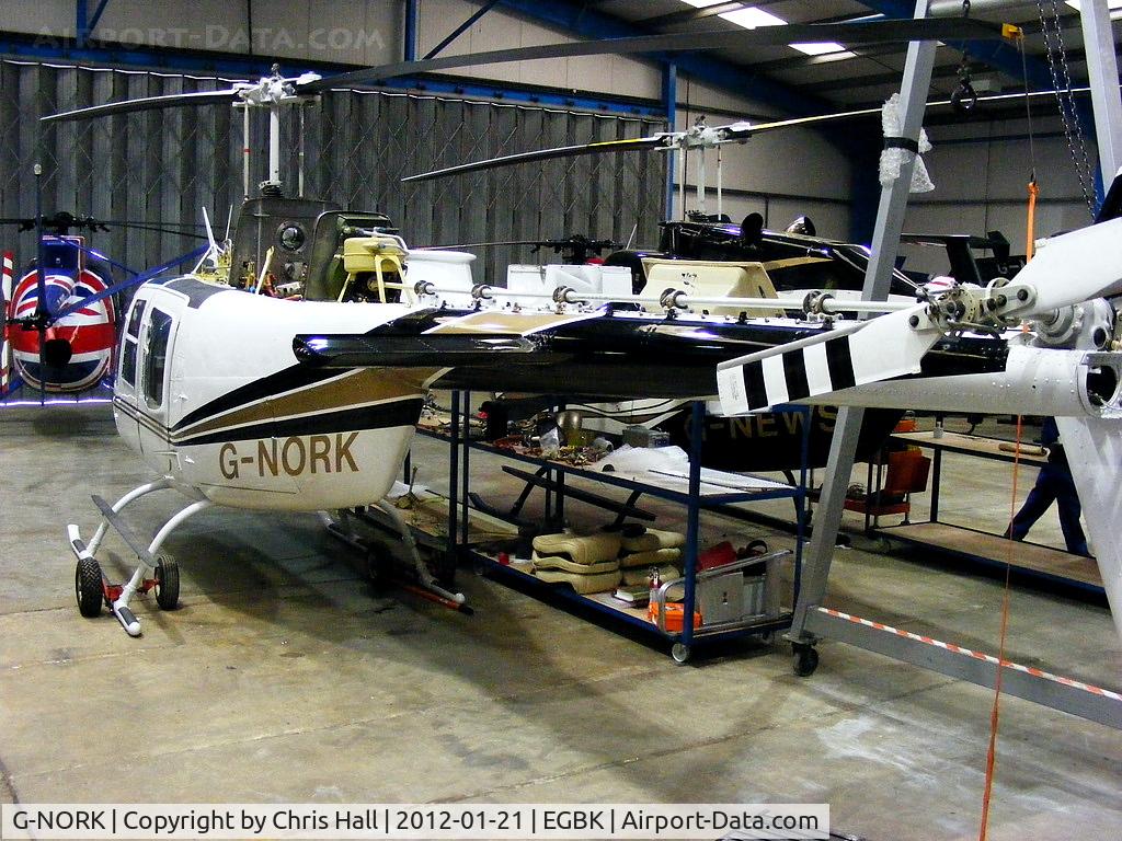G-NORK, 1982 Bell 206B JetRanger III C/N 3615, privately owned