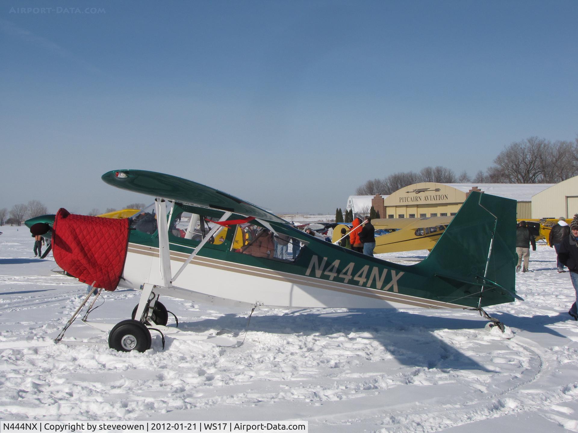 N444NX, American Champion 8GCBC Scout C/N 419-2000, Ski plane fly-in 2012