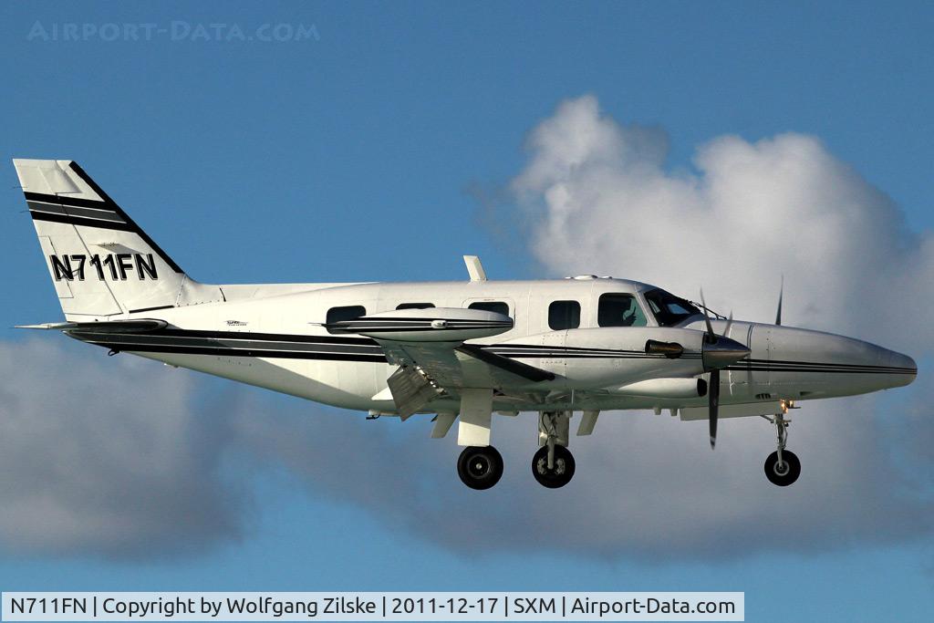 N711FN, 1981 Piper PA-31T2 C/N 31T-8166043, visitor