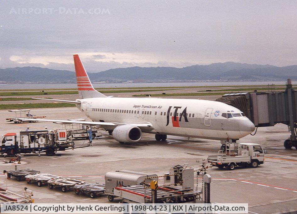 JA8524, 1995 Boeing 737-4Q3 C/N 26604, JTA- Japan Transocean Air