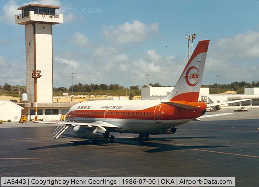 JA8443, 1978 Boeing 737-2Q3 C/N 21476, Southwest Air Lines