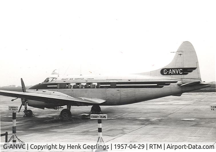 G-ANVC, De Havilland DH-104 Dove 1B C/N 04128, Olley Air Service London