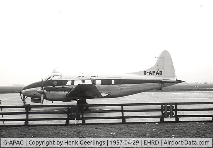 G-APAG, 1948 De Havilland DH-104 Dove 1B C/N 04114, Channel Airways
