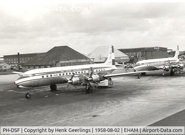 PH-DSF, 1957 Douglas DC-7C Seven Seas Seven Seas C/N 45185, KLM , DC-7C Seven Seas, Arabian Sea
