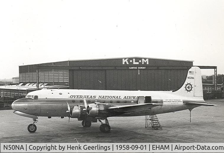 N50NA, Douglas C-54D Skymaster C/N 10868/599, Overseas National Airways