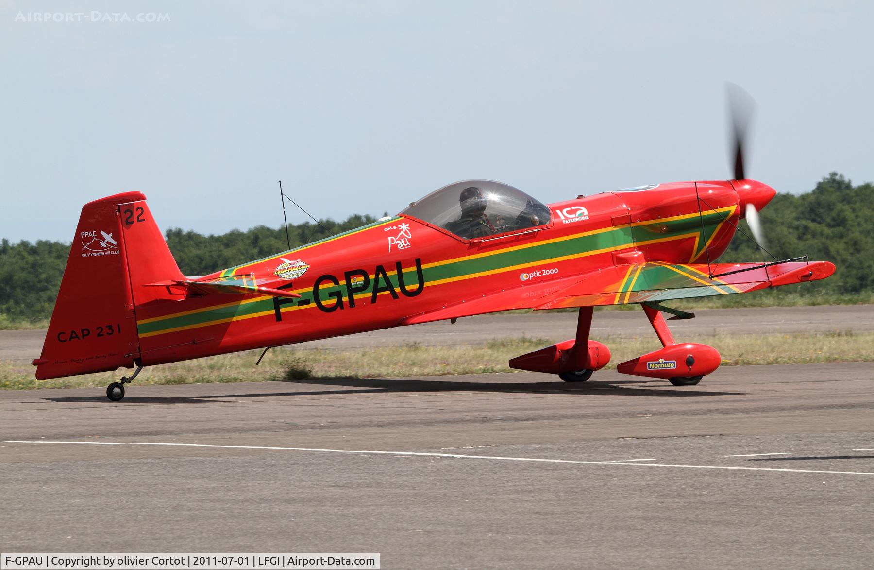 F-GPAU, 1994 Mudry CAP-231 C/N 22, French acrobatics championship