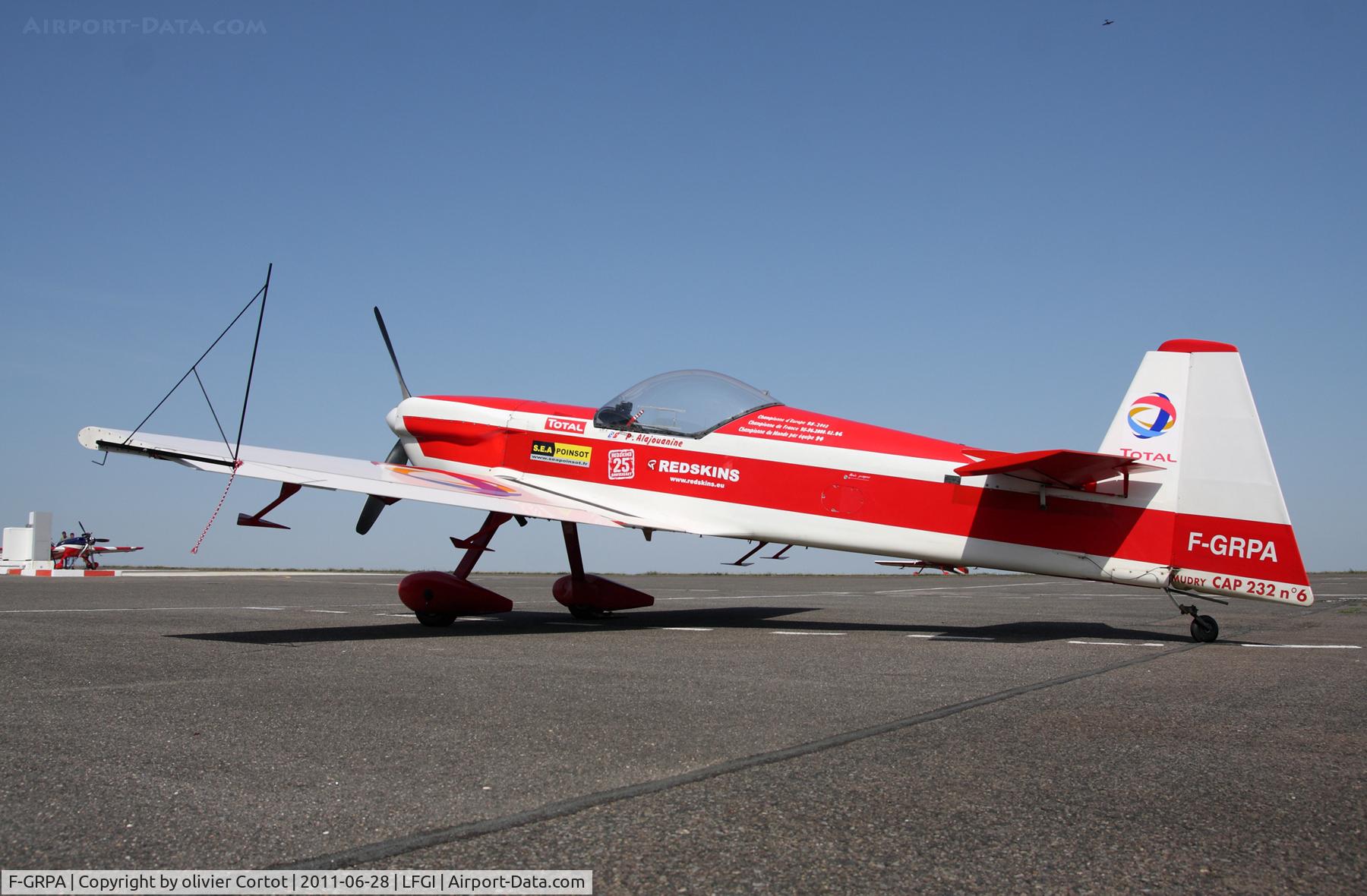 F-GRPA, Mudry CAP-232 C/N 06, Darois airport