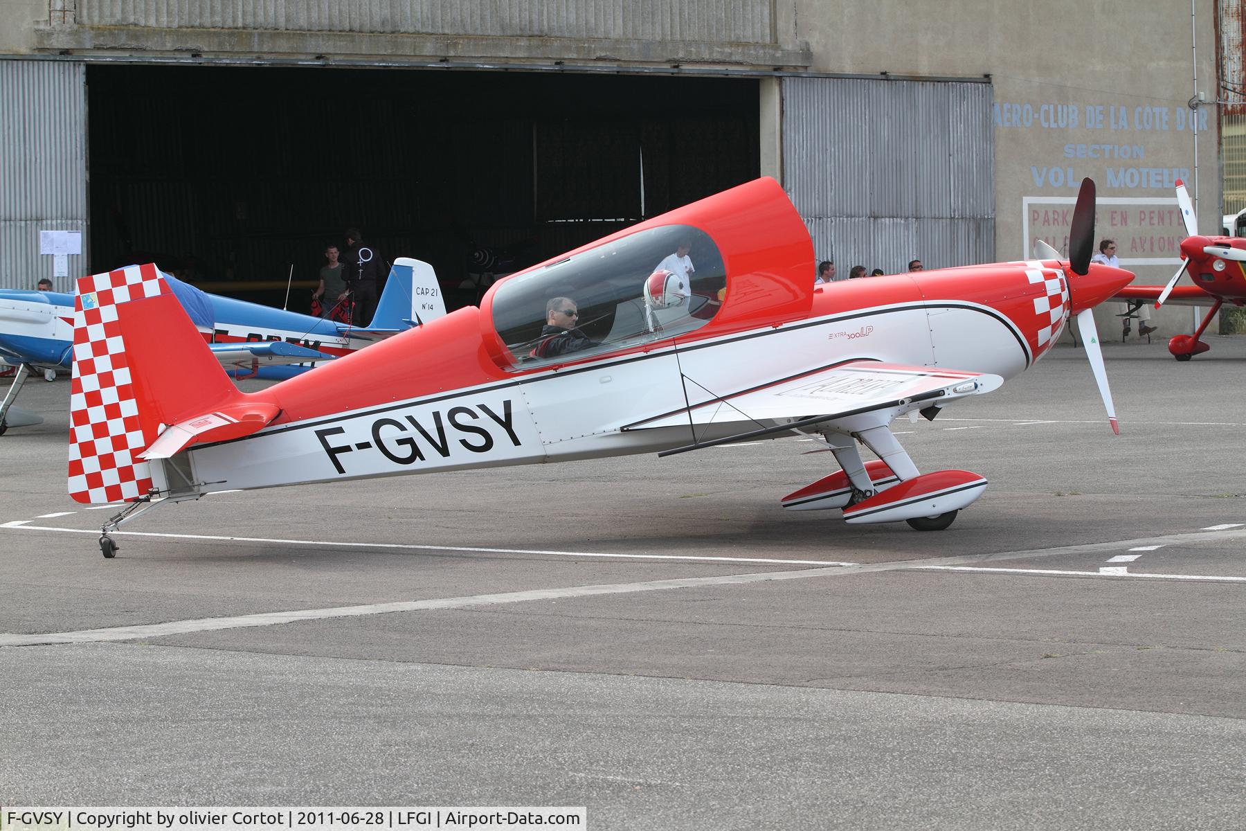 F-GVSY, Extra EA-300LP C/N 1219, Darois airport