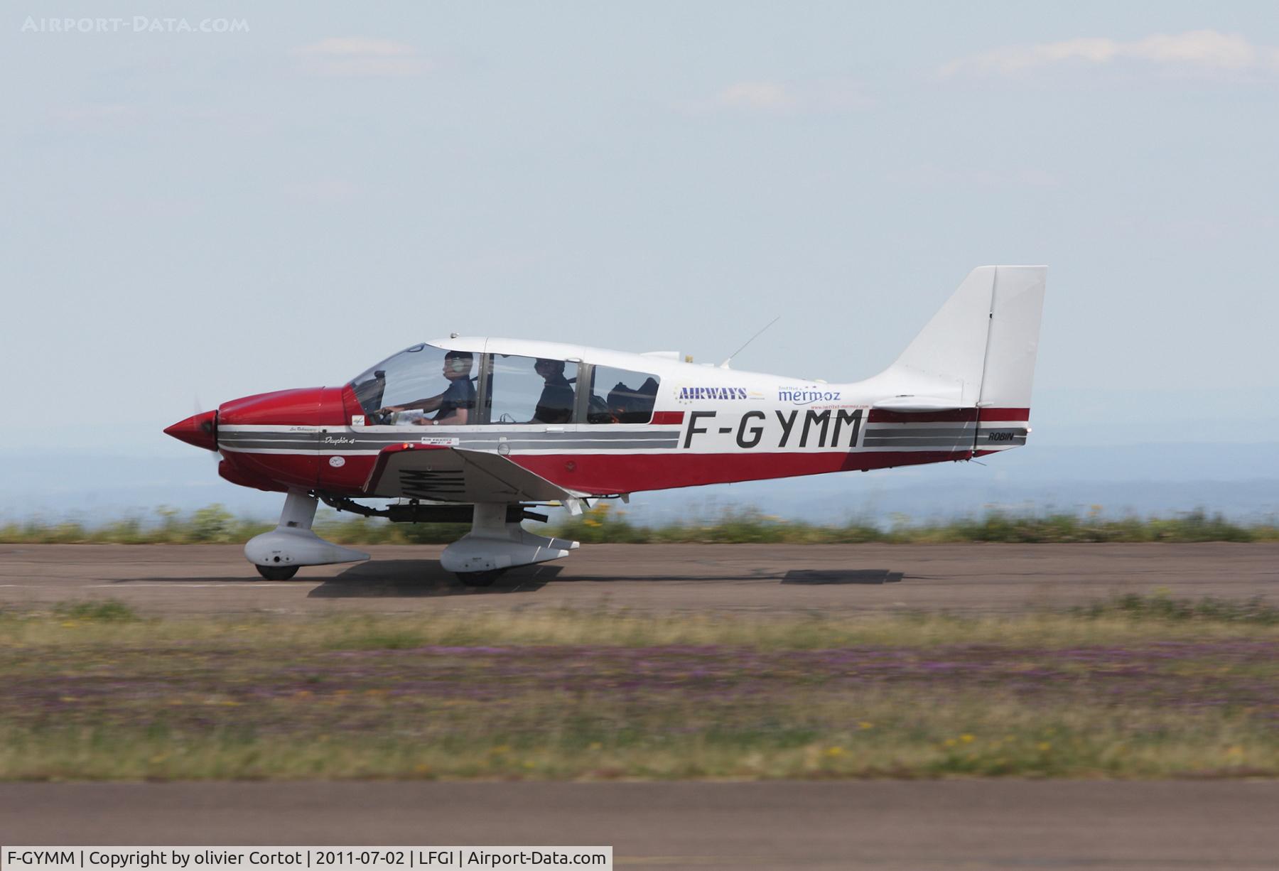F-GYMM, Robin DR-400-140B Major C/N 2161, Darois airport