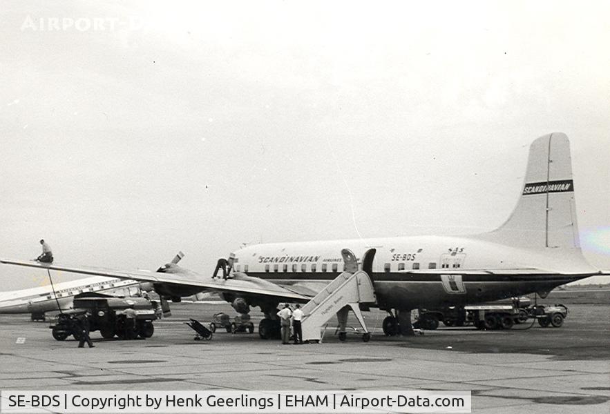 SE-BDS, Douglas DC-6B C/N 43749-317, SAS