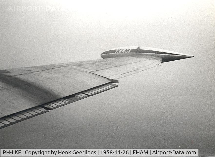 PH-LKF, Lockheed L-1049G Super Constellation C/N 4630, KLM , Wing Tiptank on Super Connie