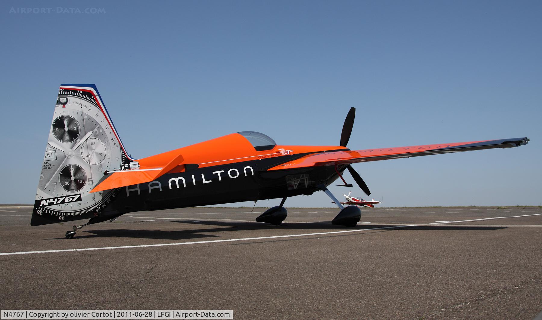 N4767, Zivko Edge 540 C/N 0045, Darois airport, french acrobatics championship