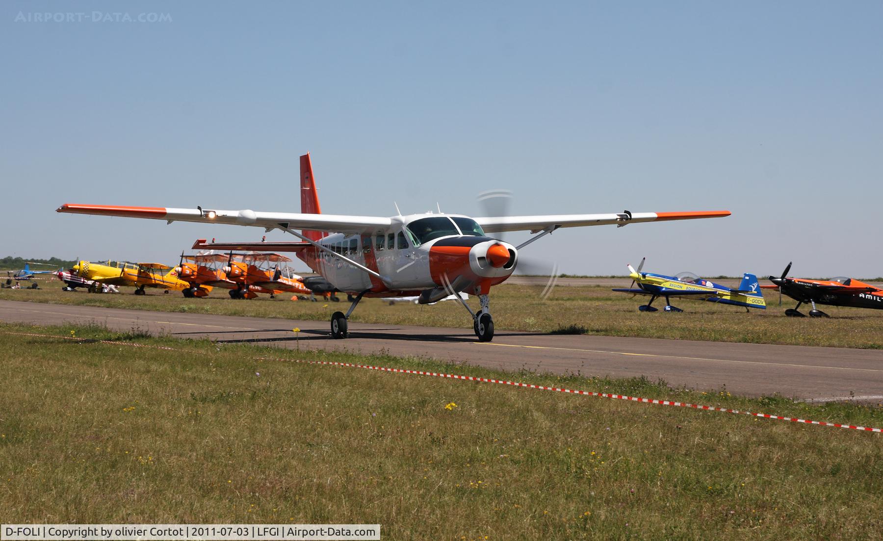 D-FOLI, 2008 Cessna 208B Grand Caravan C/N 208B2008, Darois airshow