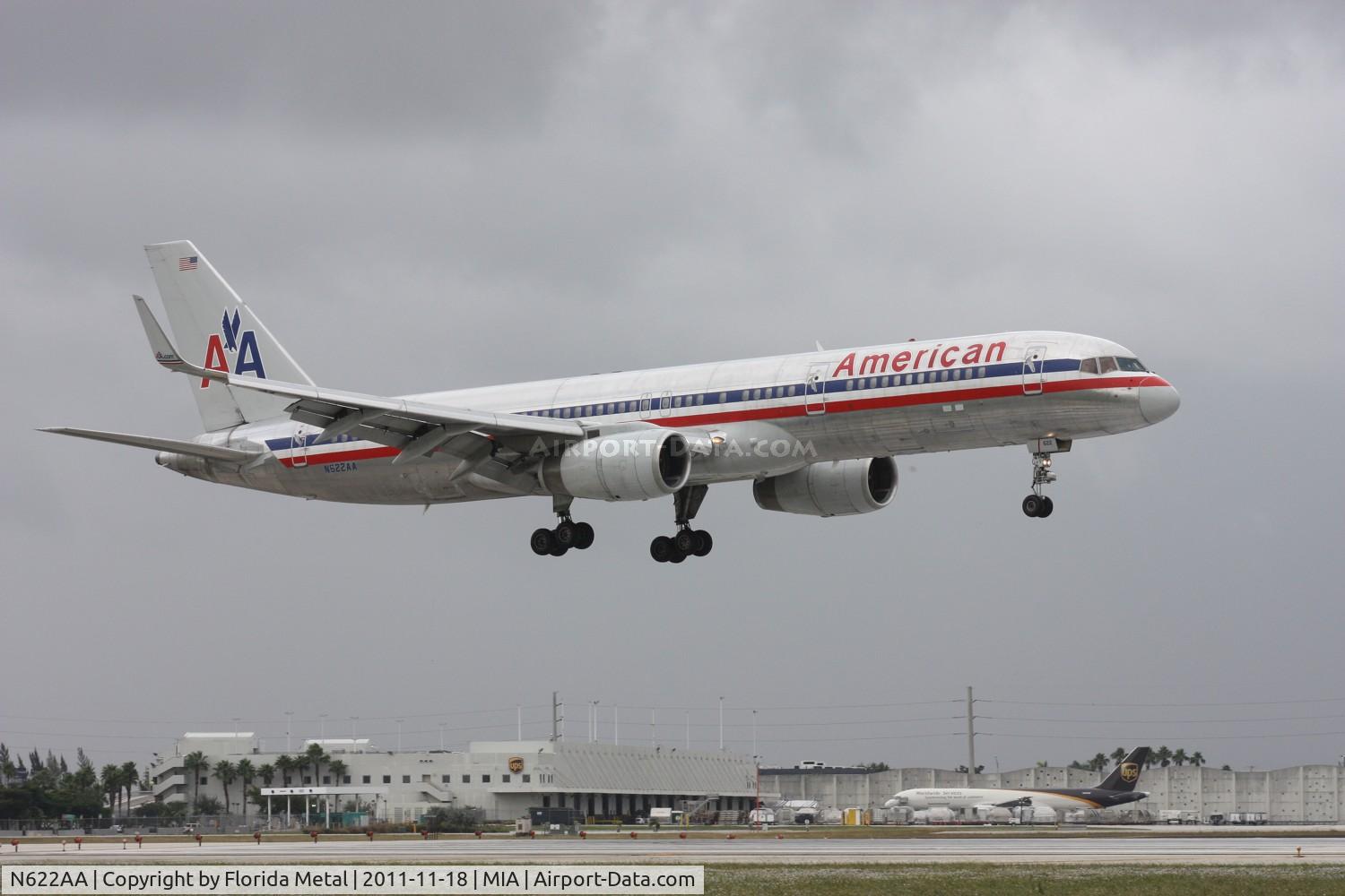 N622AA, 1990 Boeing 757-223 C/N 24580, American 757
