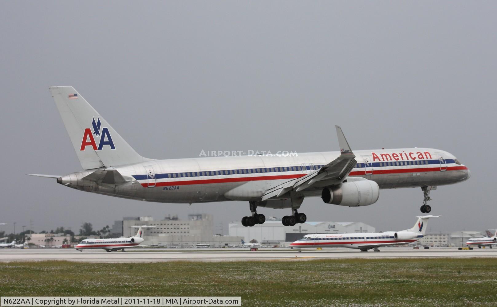 N622AA, 1990 Boeing 757-223 C/N 24580, American 757
