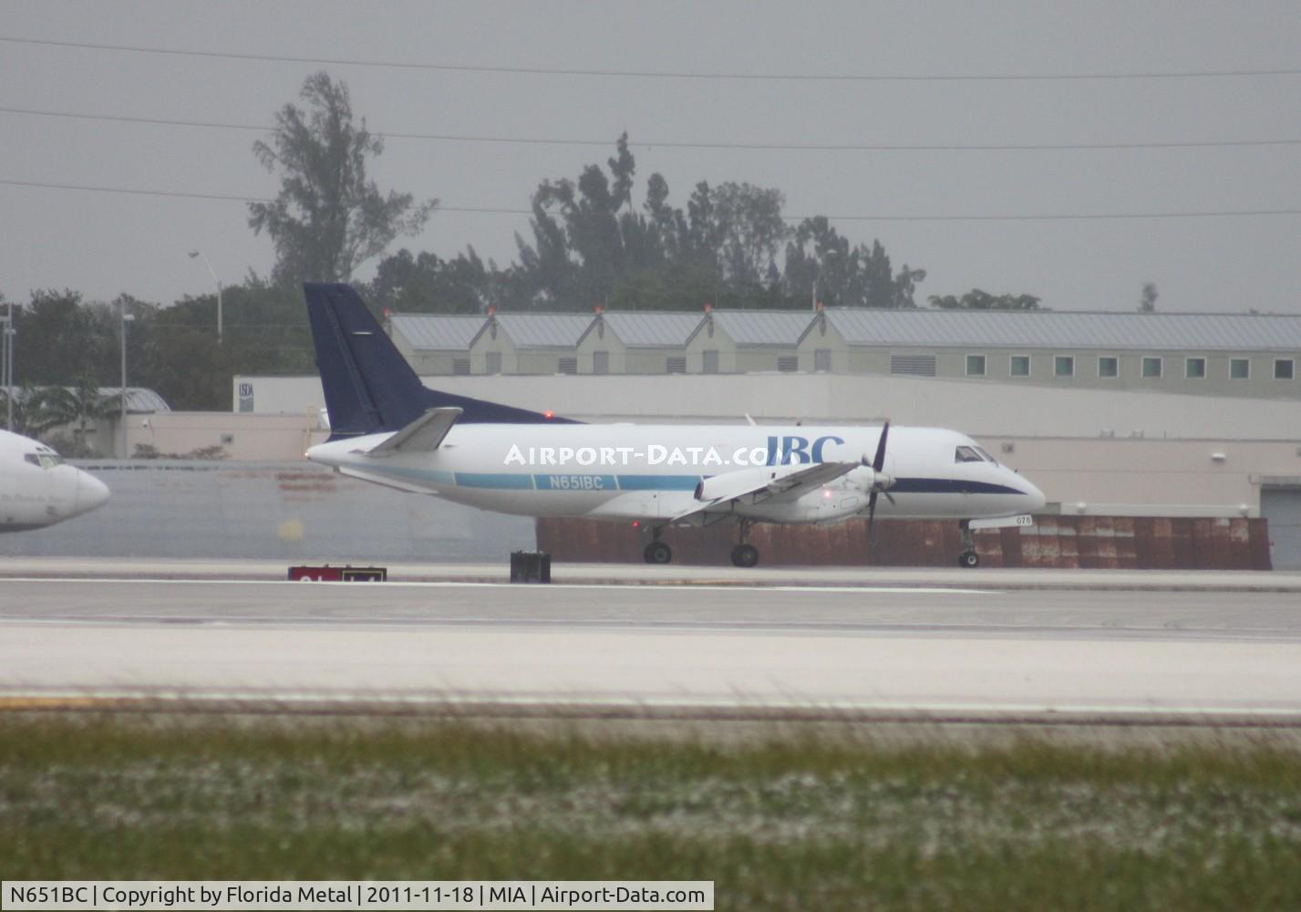 N651BC, 1987 Saab 340A C/N 340A-076, IBC Saab 340
