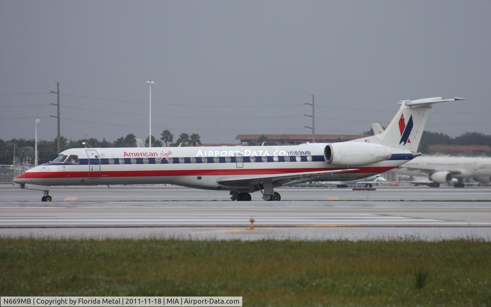 N669MB, 2004 Embraer ERJ-145LR (EMB-145LR) C/N 145788, Eagle E145