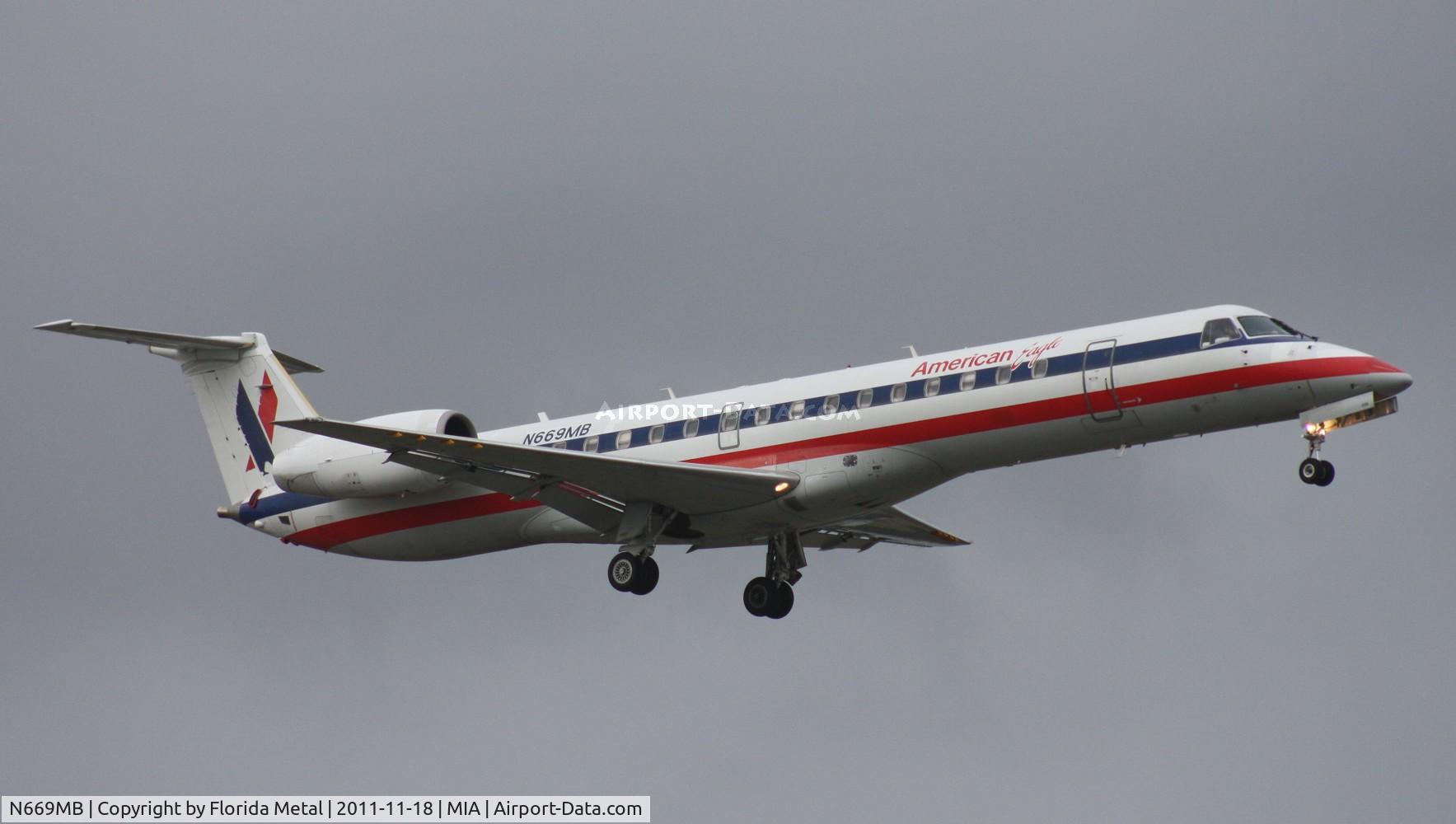 N669MB, 2004 Embraer ERJ-145LR (EMB-145LR) C/N 145788, Eagle E145
