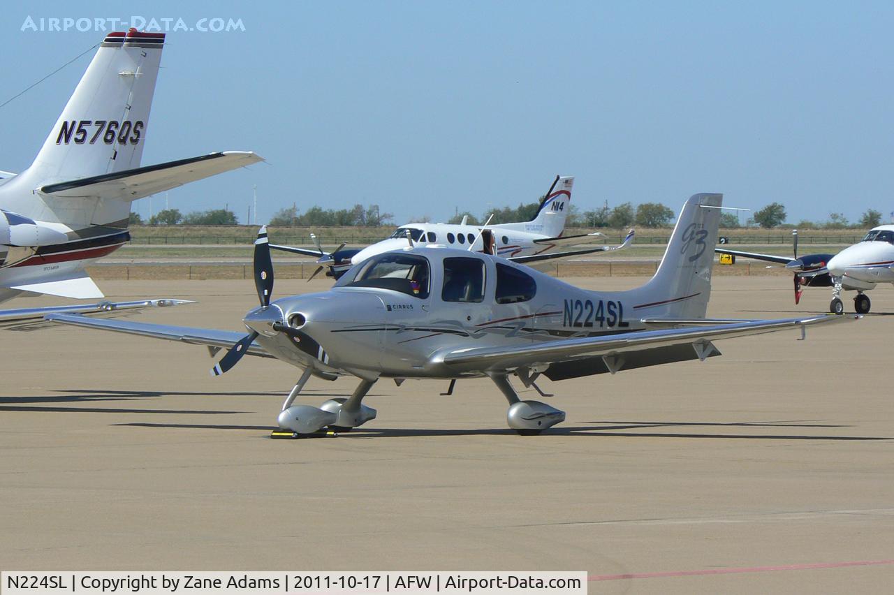 N224SL, 2008 Cirrus SR22 C/N 3052, At Alliance Airport - Fort Worth, TX