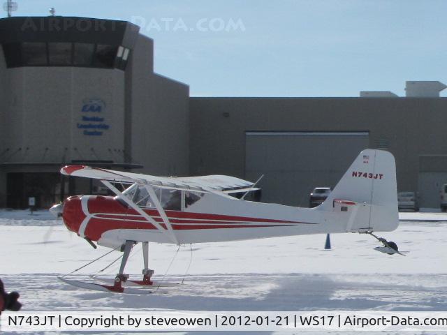 N743JT, 1998 Skystar Kitfox Series 5 C/N S9501-0091, departing Pioneer runway