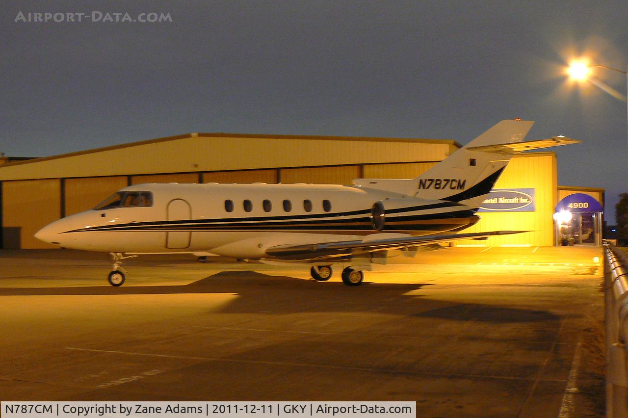 N787CM, 1994 Raytheon Hawker 800 C/N 258271, At Arlington Municipal Airport