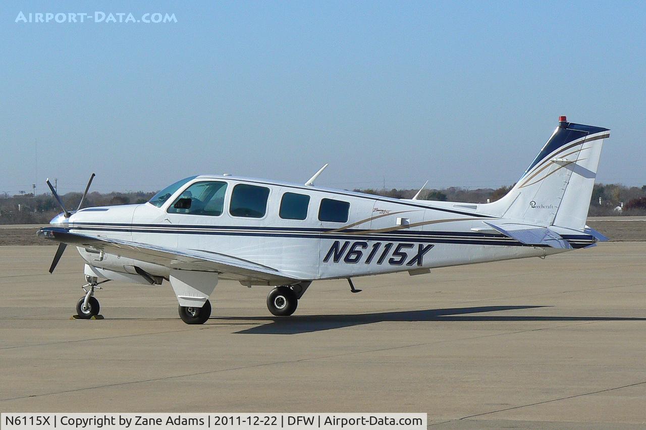 N6115X, 1982 Beech A36 Bonanza 36 C/N E-1944, At Arlington Municipal Airport