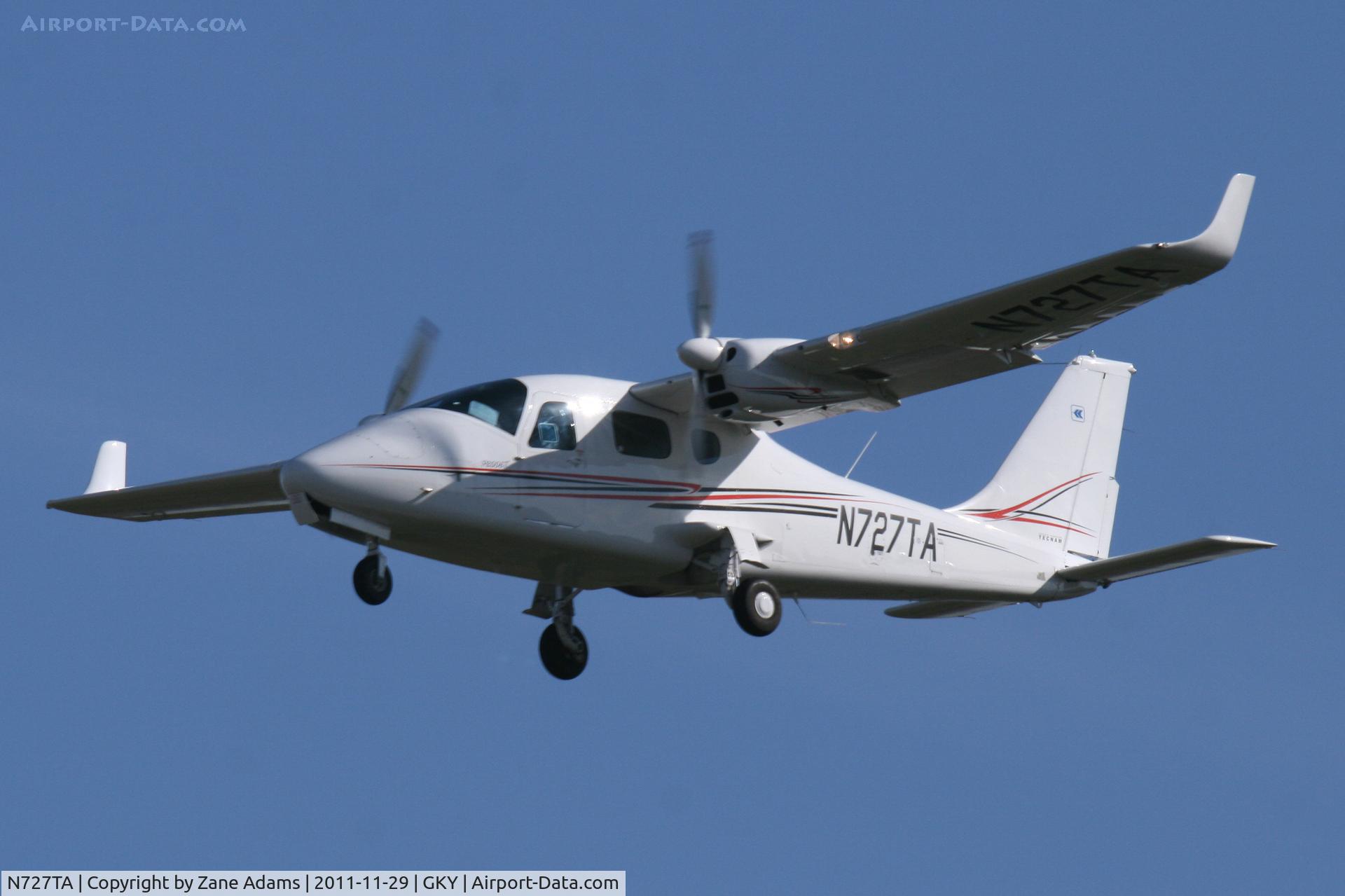 N727TA, Tecnam P-2006T C/N 048, At Arlington Municipal Airport