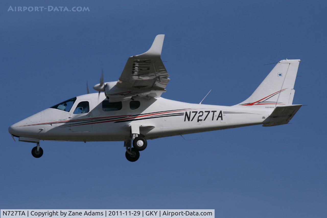 N727TA, Tecnam P-2006T C/N 048, At Arlington Municipal Airport