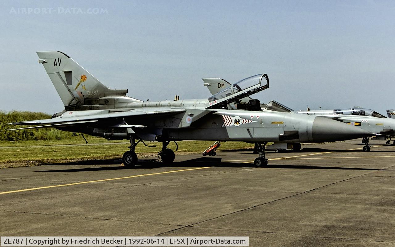 ZE787, 1988 Panavia Tornado F.3 C/N 3314, static display