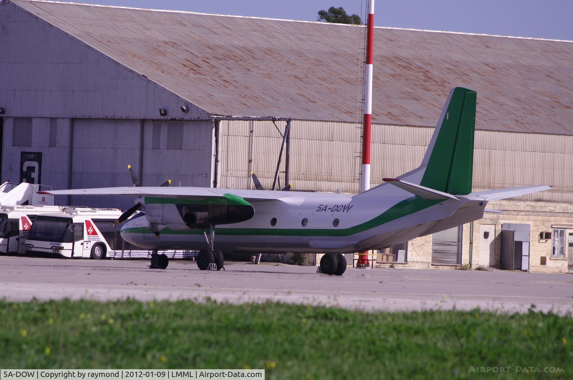 5A-DOW, 1982 Antonov An-26B C/N 118-09, An-26 5A-DOW Libyan Air Force