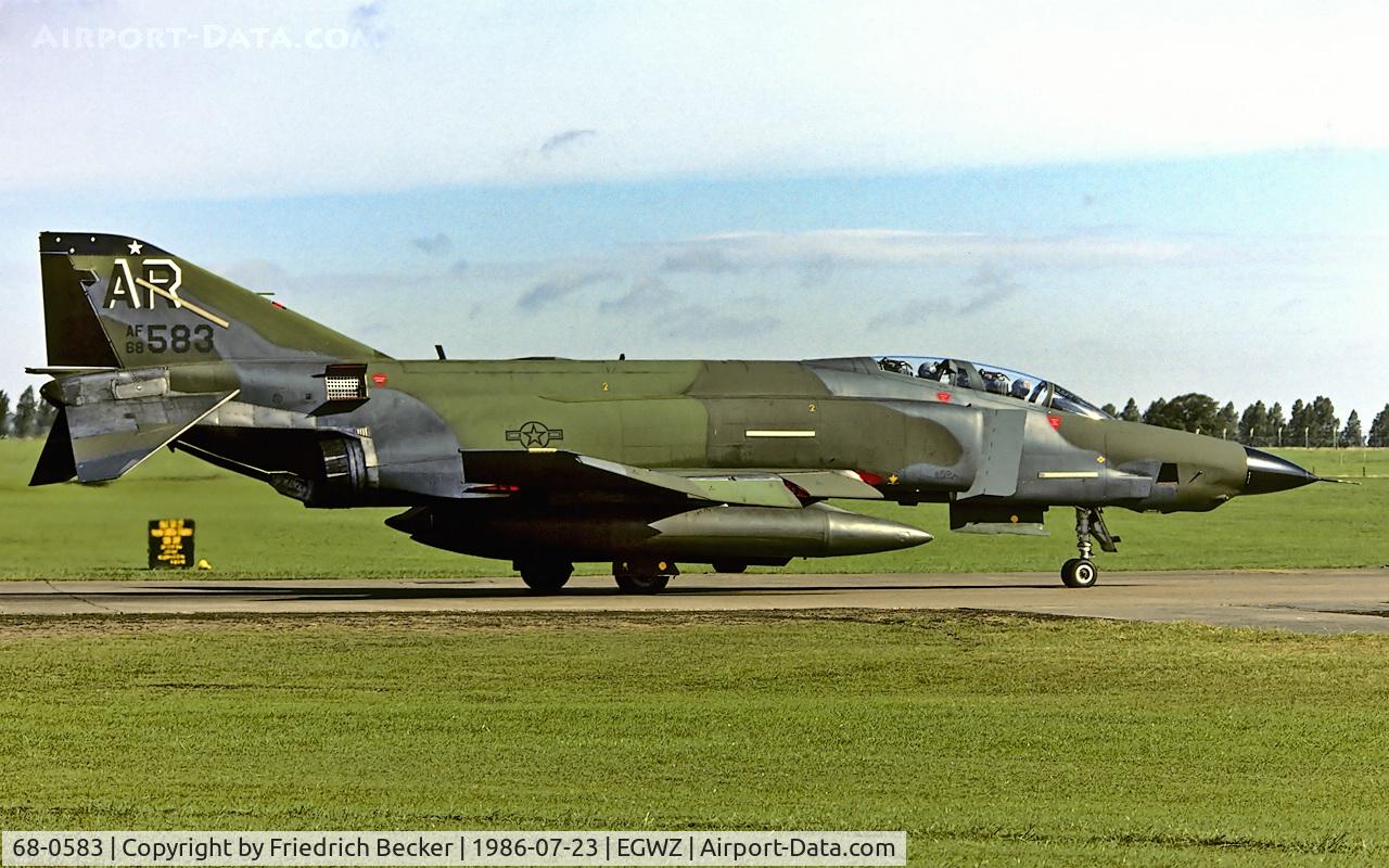 68-0583, 1968 McDonnell Douglas RF-4C Phantom II C/N 3549, ready for departure