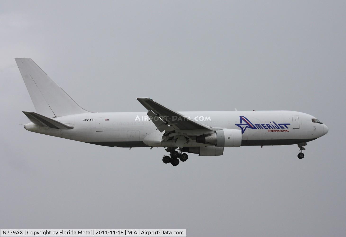 N739AX, 1982 Boeing 767-232 C/N 22216, Amerijet 767