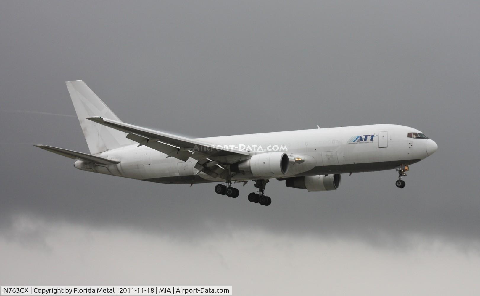 N763CX, 1983 Boeing 767-232 C/N 22223, ATI 767