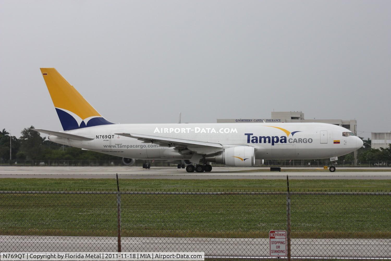 N769QT, 1987 Boeing 767-241 C/N 23801, Tampa 767