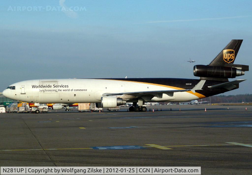 N281UP, 1993 McDonnell Douglas MD-11F C/N 48538, visitor