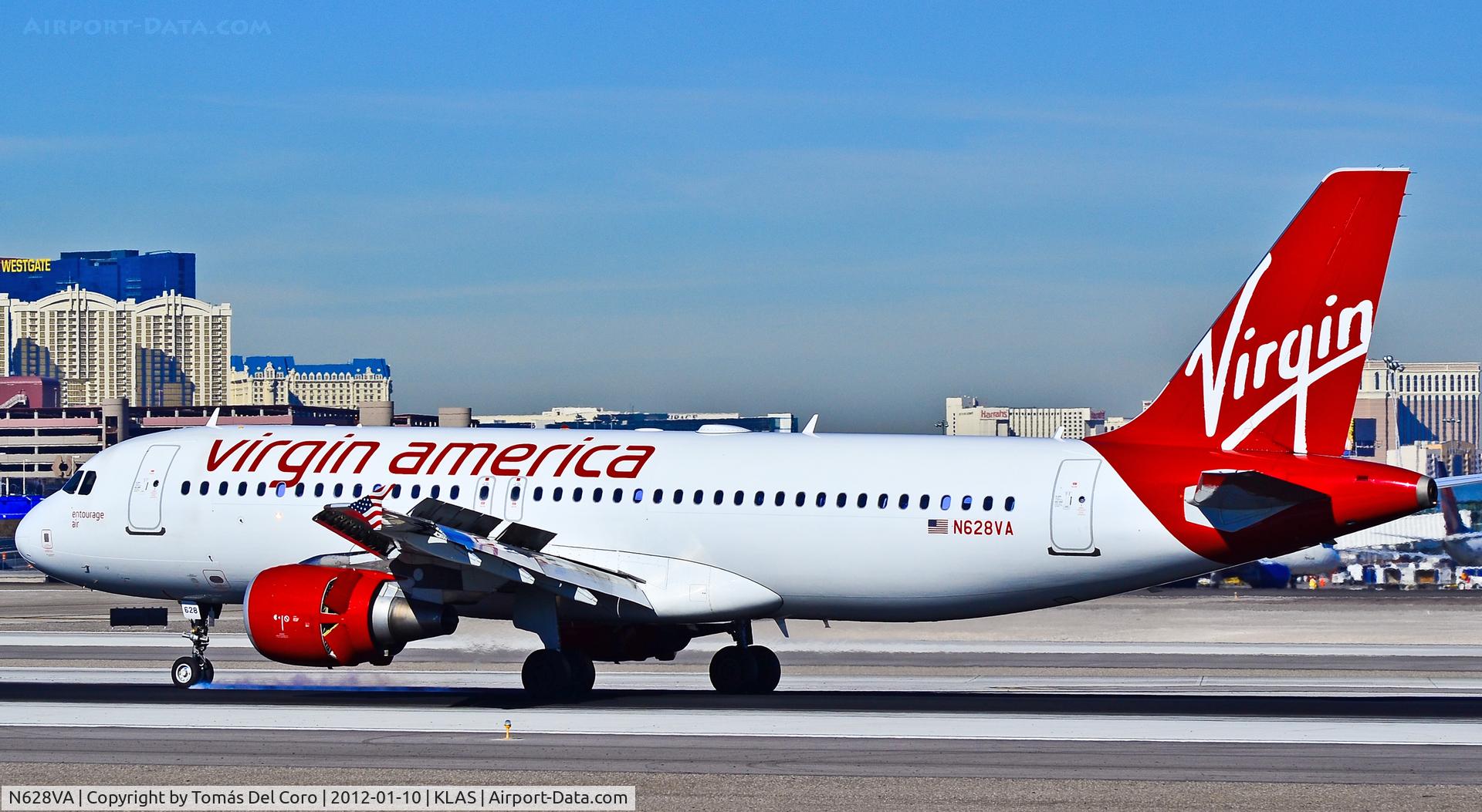 N628VA, 2007 Airbus A320-214 C/N 2993, Virgin America Airbus A320-214 N628VA (cn 2993) 