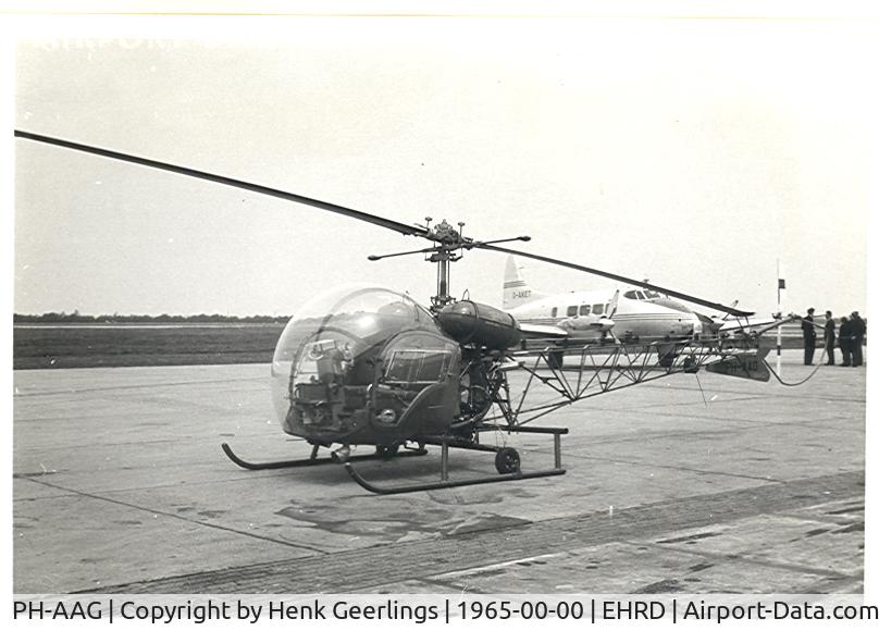 PH-AAG, Agusta 47G-2A-1 C/N 1529, Rotterdam Airport