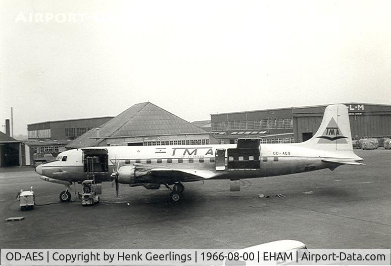 OD-AES, 1953 Douglas DC-6B C/N 44064, TMA - Trans Mediterranean Airways