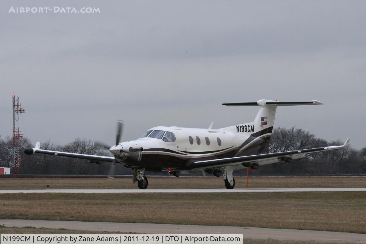 N199CM, 1999 Pilatus PC-12/45 C/N 262, At Denton Municipal Airport