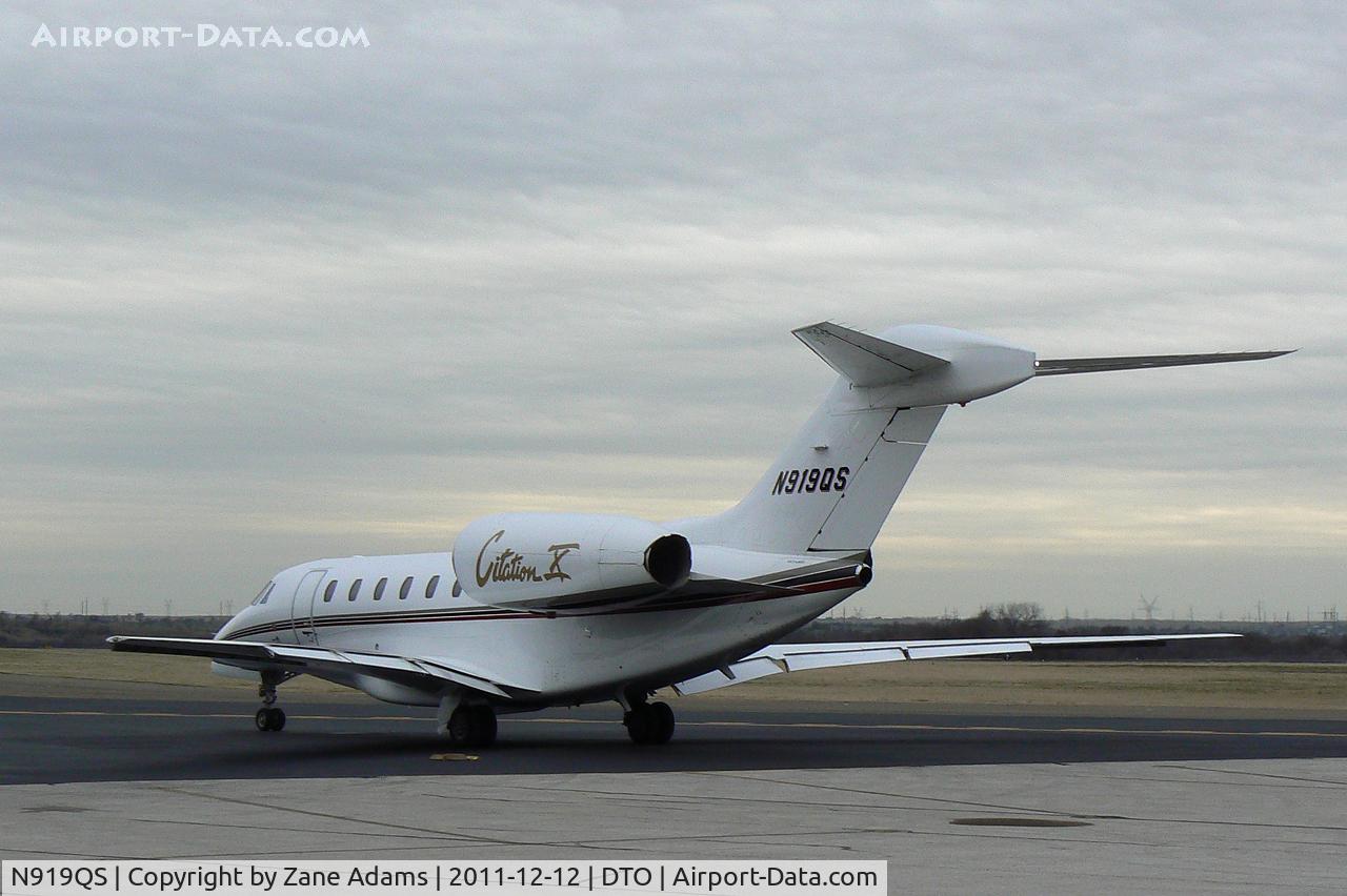 N919QS, 2003 Cessna 750 Citation X C/N 750-0224, At Denton Municipal Airport