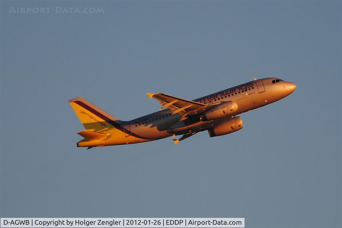 D-AGWB, 2006 Airbus A319-111 C/N 2833, Departure in early sunlight......
