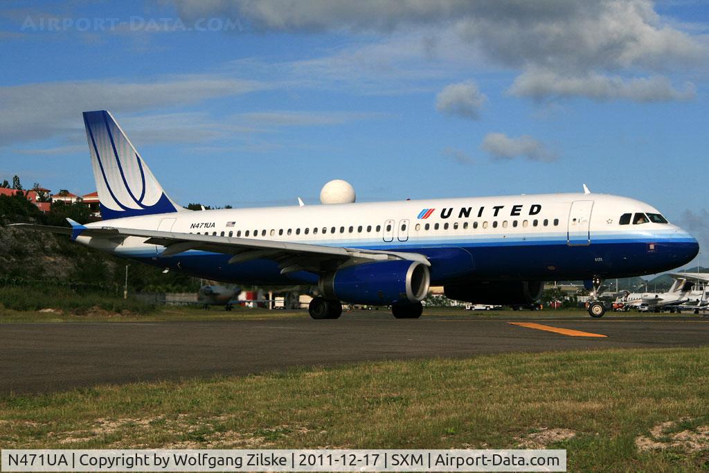 N471UA, 2001 Airbus A320-232 C/N 1432, visitor