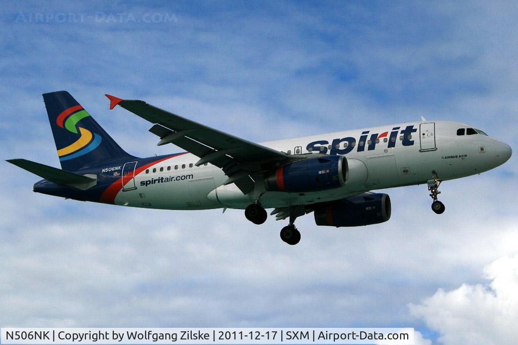 N506NK, 2005 Airbus A319-132 C/N 2490, visitor