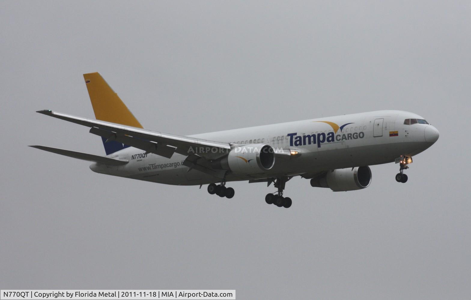 N770QT, 1987 Boeing 767-241 C/N 23802, Tampa 767