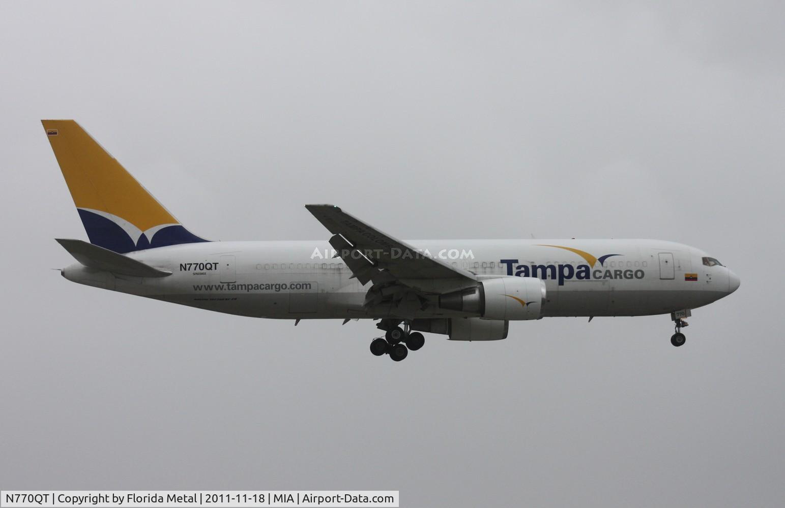N770QT, 1987 Boeing 767-241 C/N 23802, Tampa Colombia 767