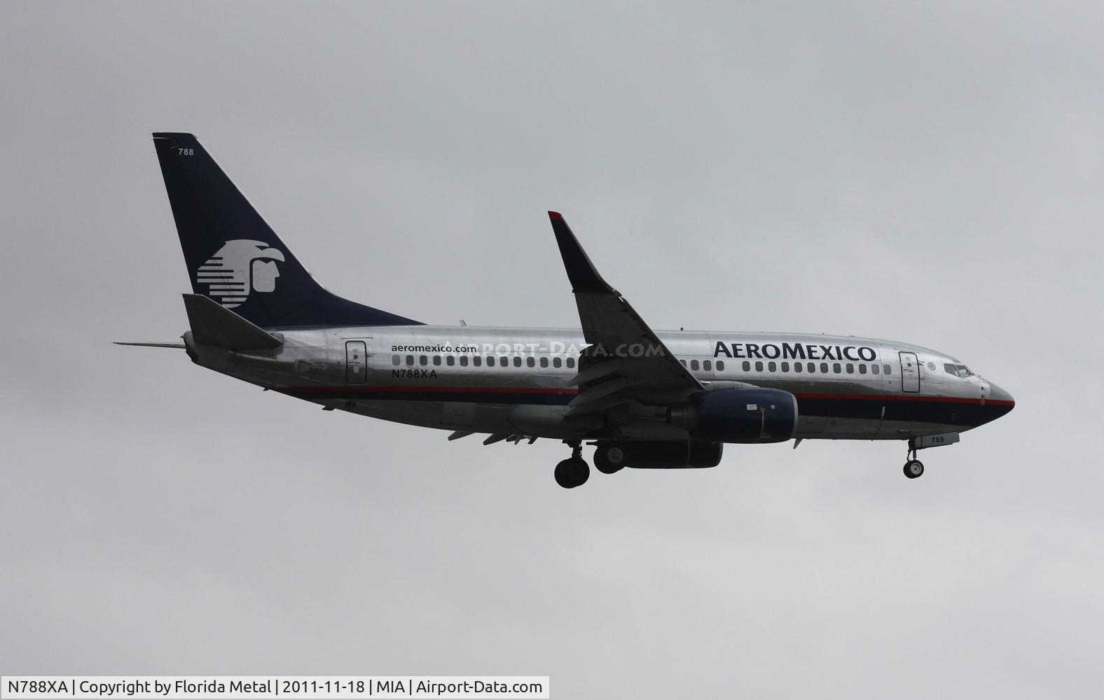 N788XA, 2004 Boeing 737-752 C/N 33788, Aeromexico 737