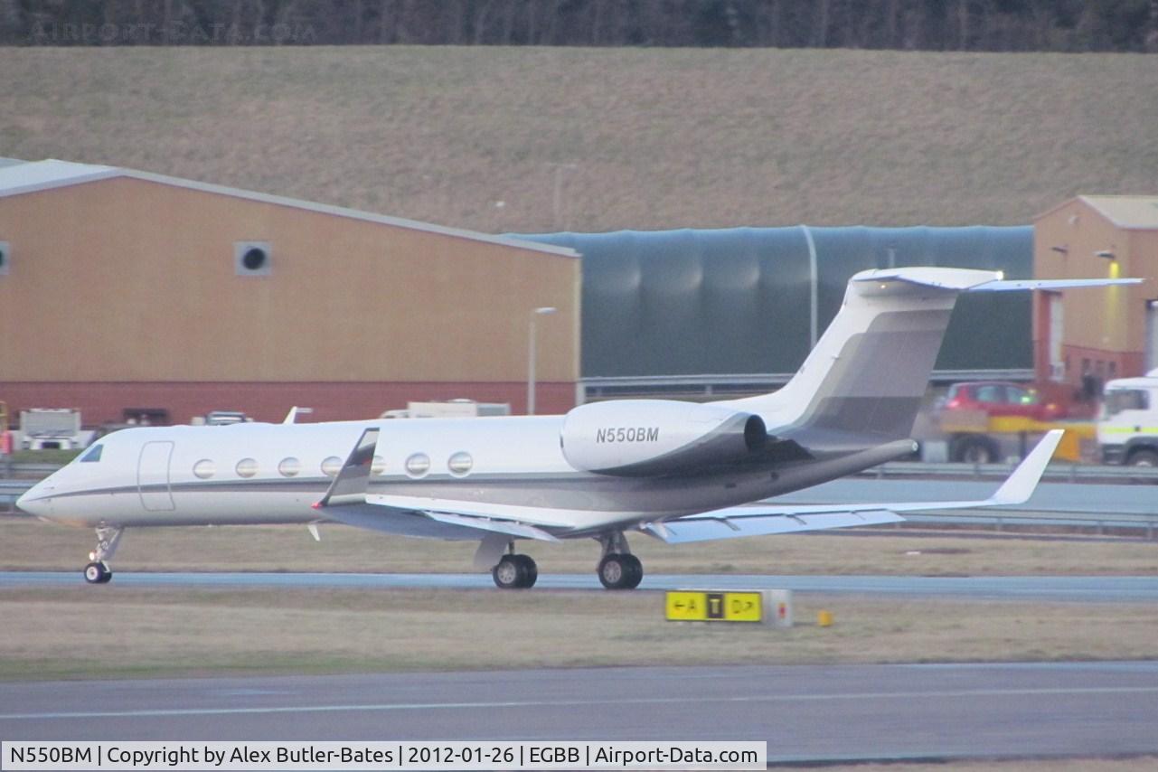 N550BM, 2007 Gulfstream Aerospace GV-SP (G550) C/N 5171, 