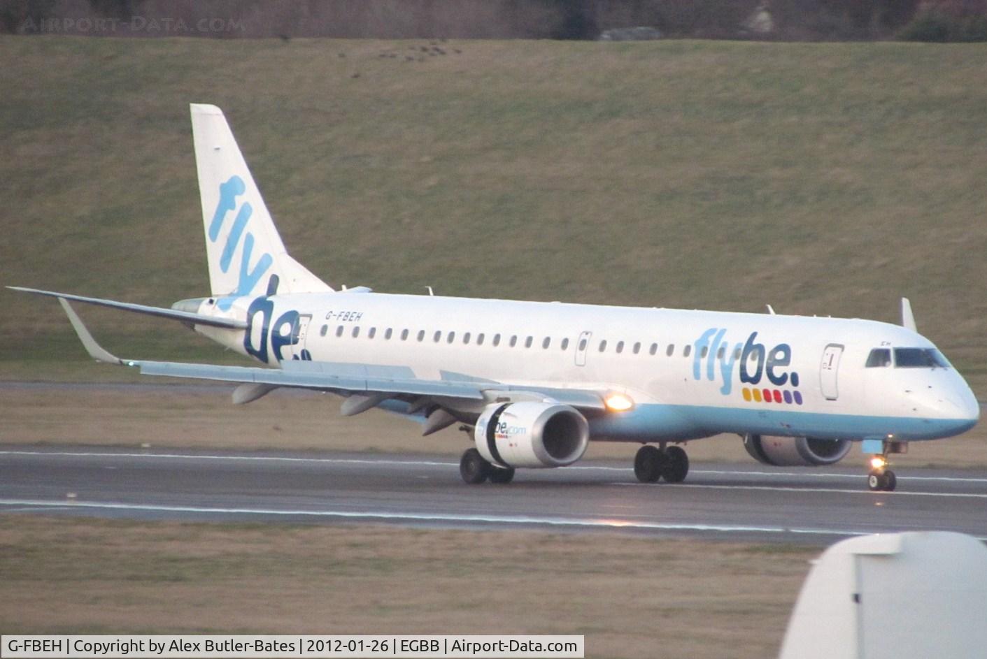 G-FBEH, 2007 Embraer 195LR (ERJ-190-200LR) C/N 19000128, 